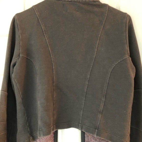 Lucky Brand, Grey Fabric, motorcycle style jacket! - Picture 4 of 4